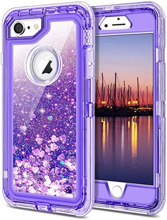 iPhone 8/Protective Purple case