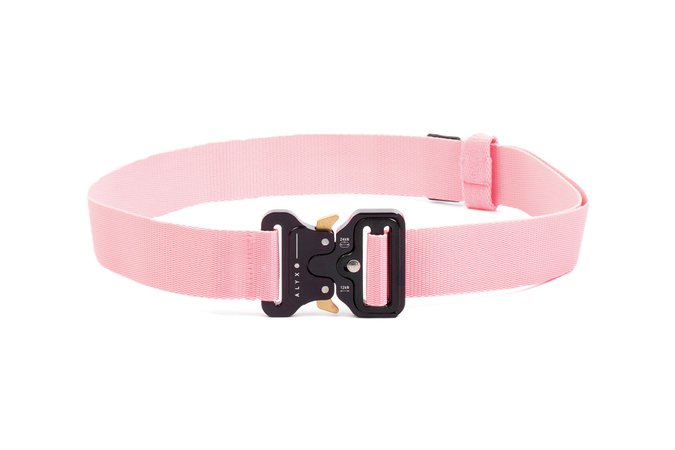 ALYX Releases Pastel Pink Rollercoaster Belt | HYPEBEAST