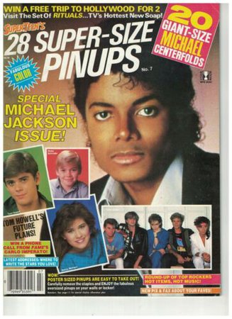 Super Teen 28 Pin Ups USA No 7 1984 Michael Jackson/Boy George/Cyndi Lauper | eBay