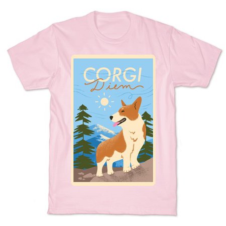 Corgi Diem T-Shirts | LookHUMAN