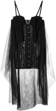 layered corset dress