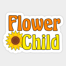flower child sticker - Google Search