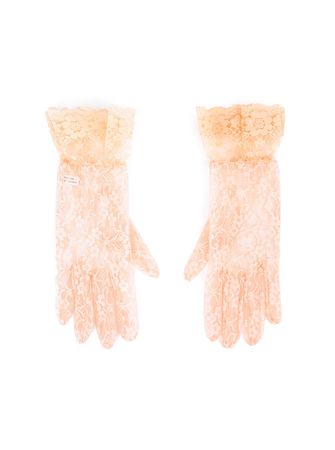 lace seethrough gloves