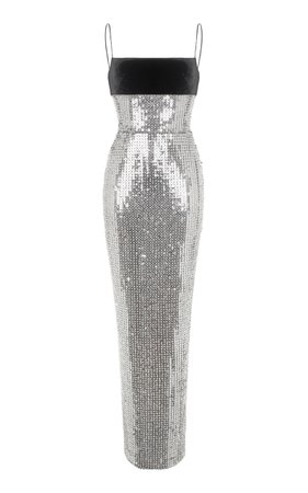 Sequin Column Dress by Rasario | Moda Operandi