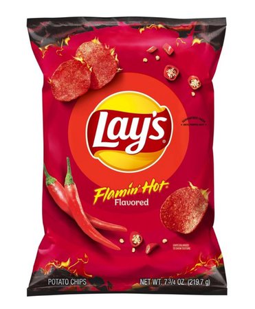 lays flamin hot chips