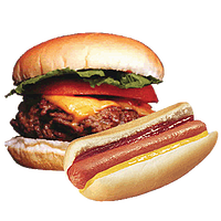 Hot dog, hot dogs burgers and ice cream make the perfect #17739 - Free Transparent PNG Logos