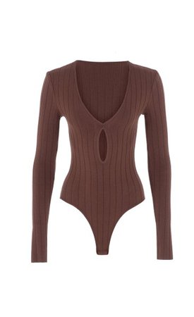 Cutout Knitted Bodysuit By Zeynep Arçay | Moda Operandi