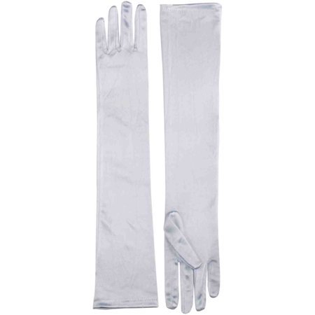 Extra Long Ladies Satin Gloves - Walmart.com