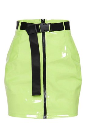 Neon Green Skirt