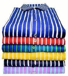 stack of folded jokapoika shirts, marimekko - uploaded by mt