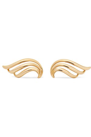 Anita Ko | 18-karat gold earrings | NET-A-PORTER.COM