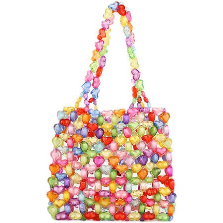Candy Hearts Beaded Handbag | BOOGZEL APPAREL – Boogzel Apparel