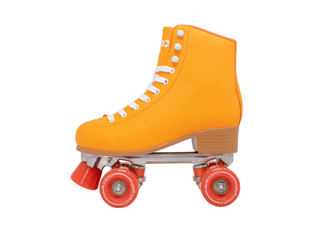 orange roller skate