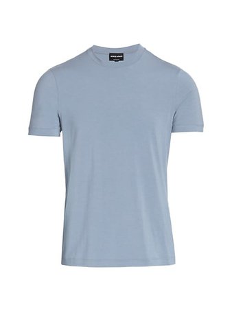 Giorgio Armani Crewneck T-Shirt | SaksFifthAvenue