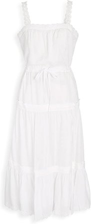 PAIGE Women's Amity Dress, White, S at Amazon Women’s Clothing store