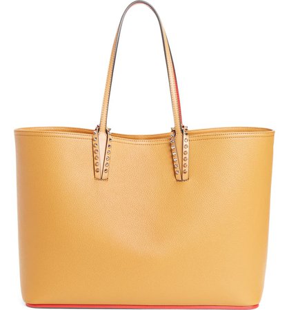 Christian Louboutin Cabata Calfskin Leather Tote | Nordstrom