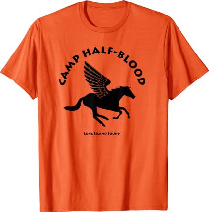 Amazon.com: Camp Half Blood - Camiseta : Ropa, Zapatos y Joyería