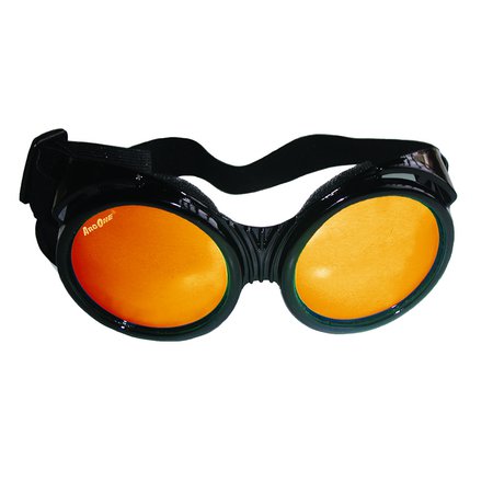 orange goggles