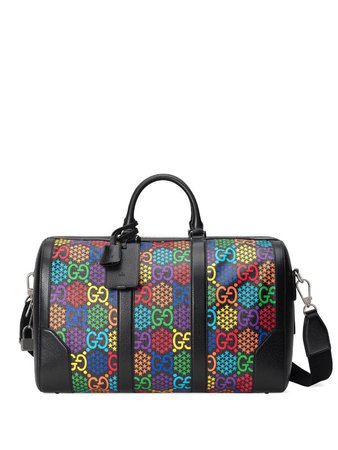 Gucci Psychedelic logo-print holdall