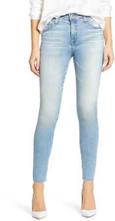 The Farrah High Waist Ankle Skinny Jeans
