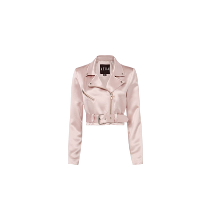 light pearly pink jacket
