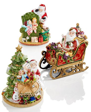 Fitz and Floyd Collectible Figurines, Holiday Musicals Collection & Reviews - Holiday Shop - Home - Macy's