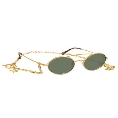 Alessandra Rich 2 C3 Oval Sunglasses – Linda Farrow