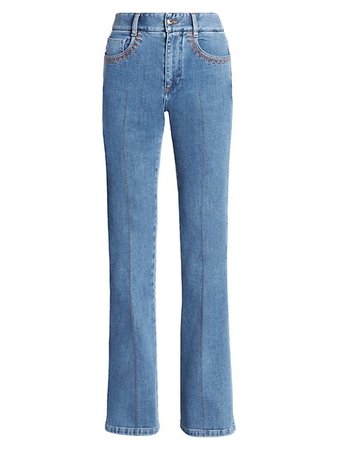 Chloé Recycled Stretch Jeans | SaksFifthAvenue
