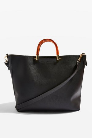 Sallie Tortoiseshell Handle Shoulder Bag - Bags & Purses - Bags & Accessories - Topshop