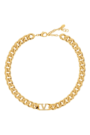 valentino gold necklace