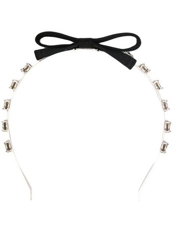 Miu Miu Bow Detail Headband - Farfetch
