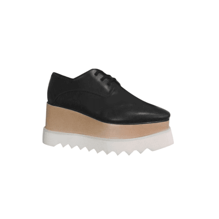 JESSICABUURMAN – WEMER Lace Up Oxford Platform Sneakers