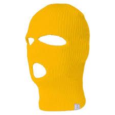 yellow ski mask - Google Search