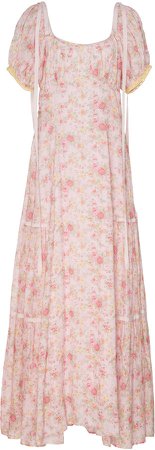 LoveShackFancy Jessie Floral Maxi Dress Size: 00