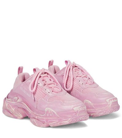 Balenciaga pink sneakers