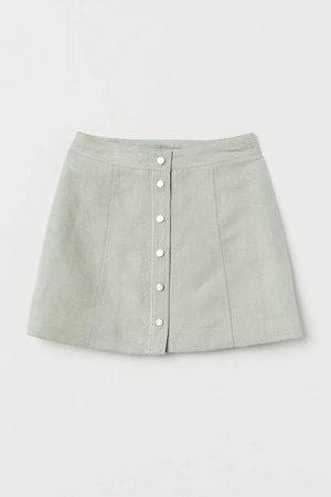 A-line Skirt - Green
