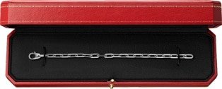 CRB6021400 - Santos de Cartier bracelet - White gold - Cartier