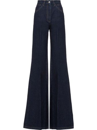 Prada high-waisted Flared Jeans - Farfetch