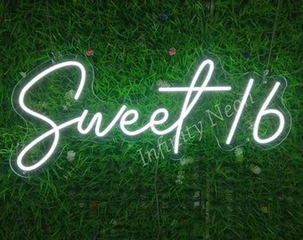 sweet 16 neon sign