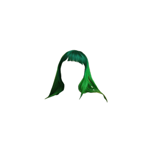 green hair png