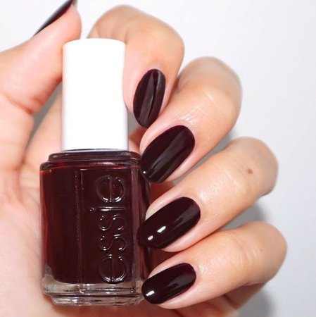 Dark Red Wicked Nails