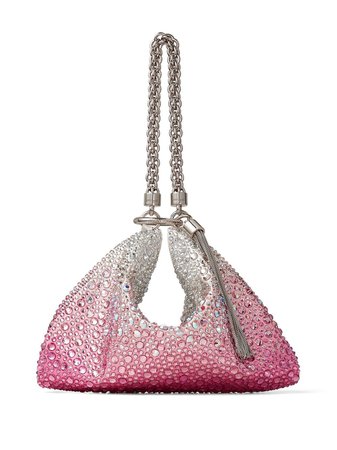 Jimmy Choo Callie crystal-embellished Clutch Bag - Farfetch