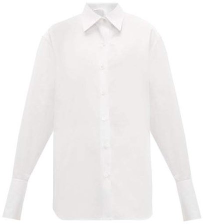 Pia Sea Island Cotton Shirt - Womens - White