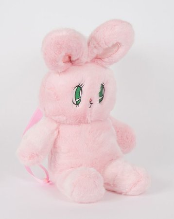 Lazy Oaf x Esther Loves You Pink Bunny Backpack