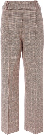 Acler Woodhouse Plaid Twill Pants Size: 2