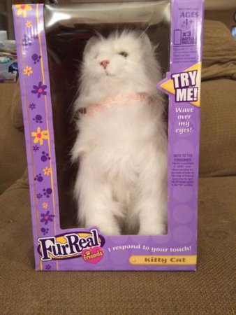 FurReal Friends White Kitty Cat, New in Open Box, NO Reserve | eBay