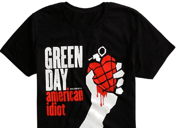 Green Day Crop Top.