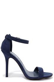 navy blue heels