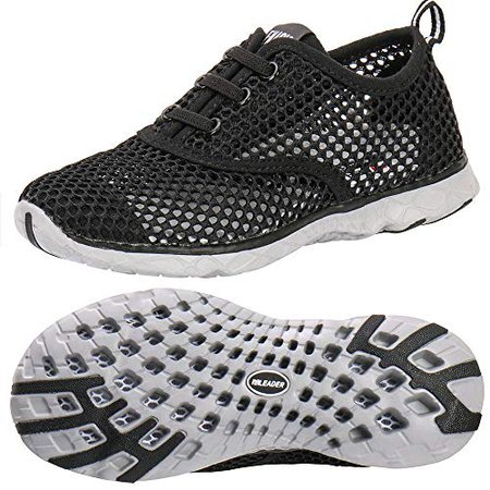 Amazon.com | ALEADER Kid's Quick Dry Water Shoes Comfort Walking Sneakers Blue/LtBlue 3.5 M US Big Kid | Fitness & Cross-Training