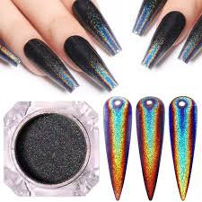 holographic nails - Google Search